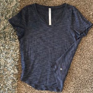 Lululemon Heathered Short Sleeve
